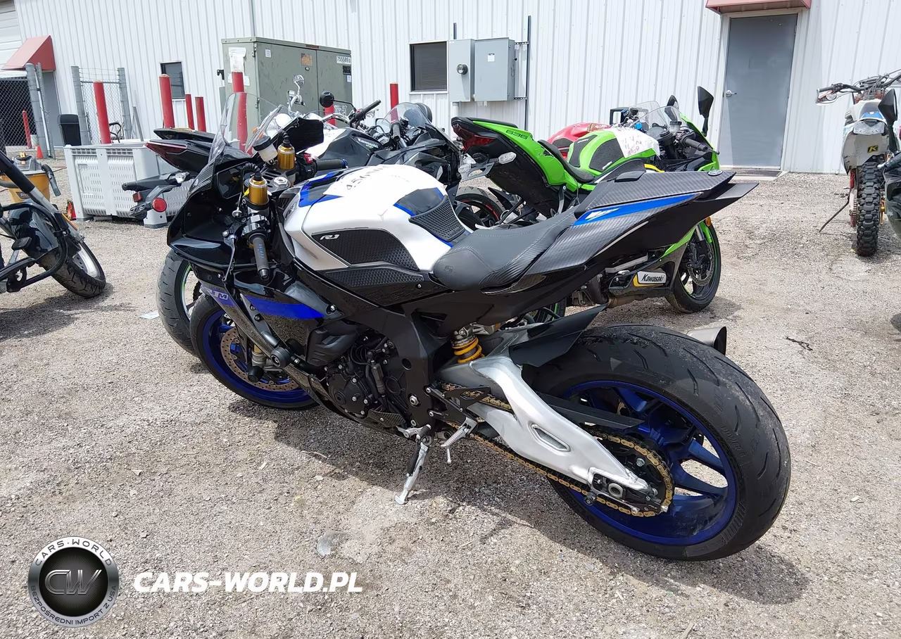 2022 Yamaha Yzfr1M VIN:JYARN67E1NA000552 - 3