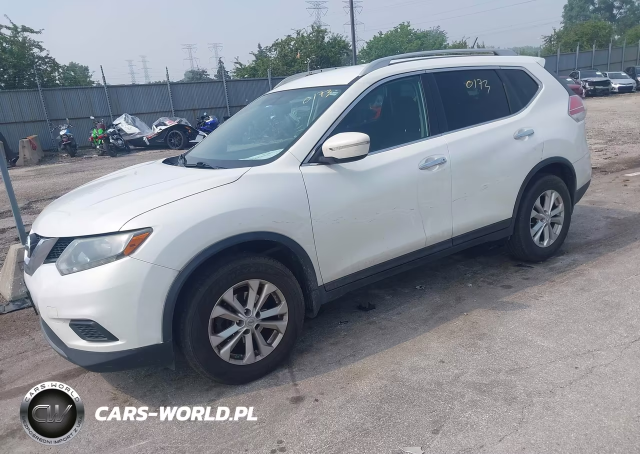 2014 Nissan Rogue Sv VIN:5N1AT2MV8EC758649 - 2