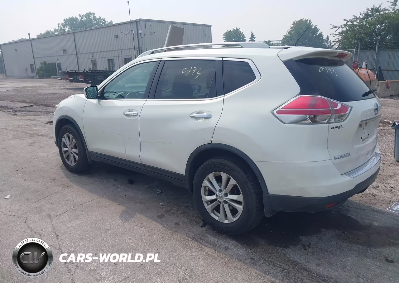 2014 Nissan Rogue Sv VIN:5N1AT2MV8EC758649 - 3