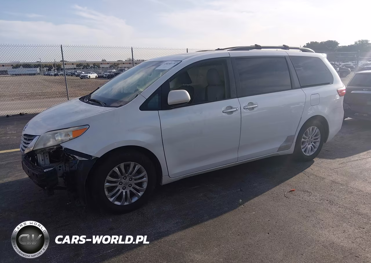 2015 Toyota Sienna Xle Premium 8 Passenger VIN:5TDYK3DC2FS550230 - 2