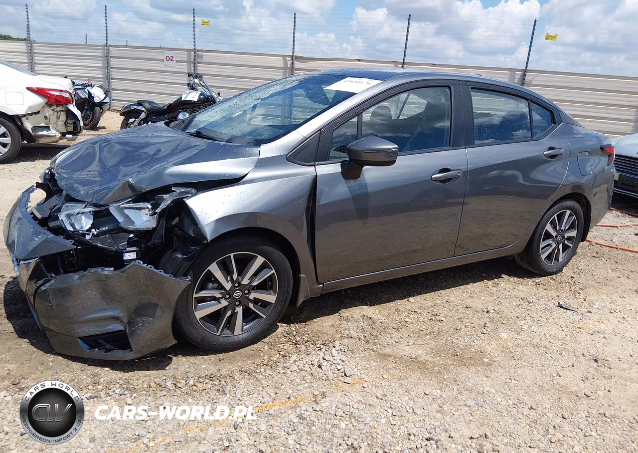 2021 Nissan Versa Sv Xtronic Cvt VIN:3N1CN8EV2ML893365 - 2