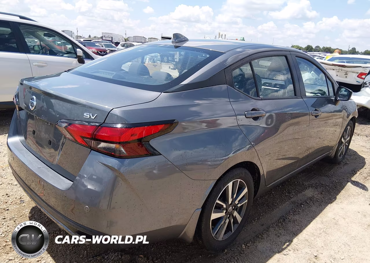 2021 Nissan Versa Sv Xtronic Cvt VIN:3N1CN8EV2ML893365 - 4