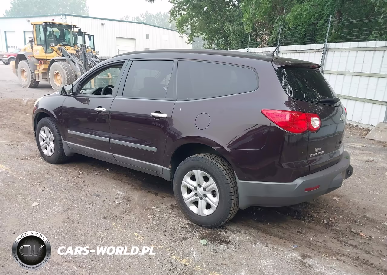 2009 Chevrolet Traverse Ls VIN:1GNER13D39S175769 - 3