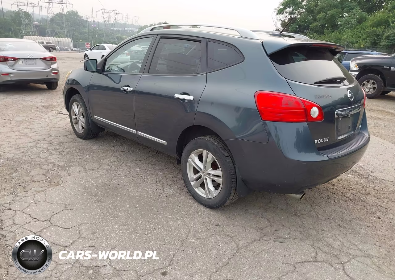 2012 Nissan Rogue Sv VIN:JN8AS5MV1CW703694 - 3