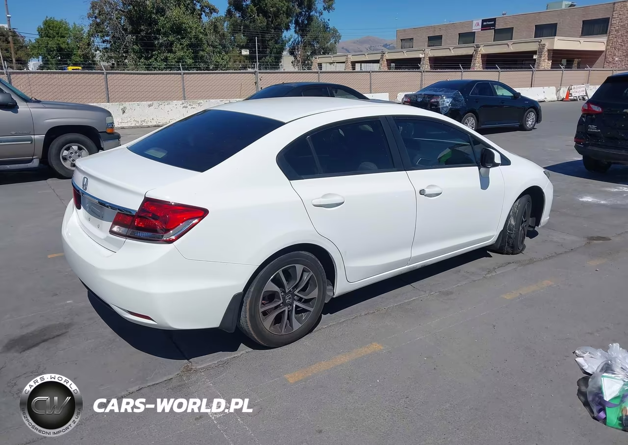 2013 Honda Civic Ex VIN:2HGFB2F82DH516828 - 4