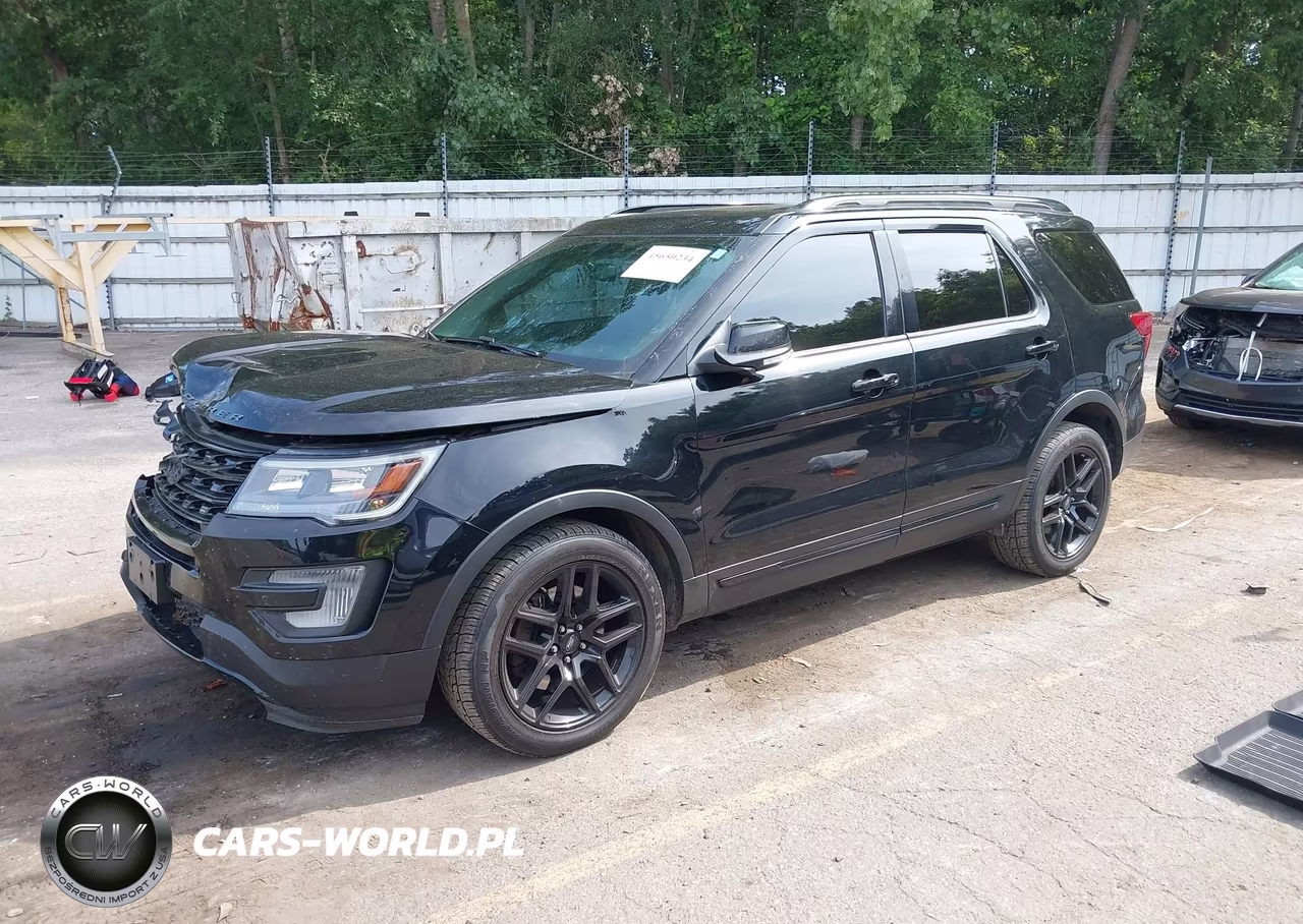 2017 Ford Explorer Sport VIN:1FM5K8GT9HGE16089 - 2