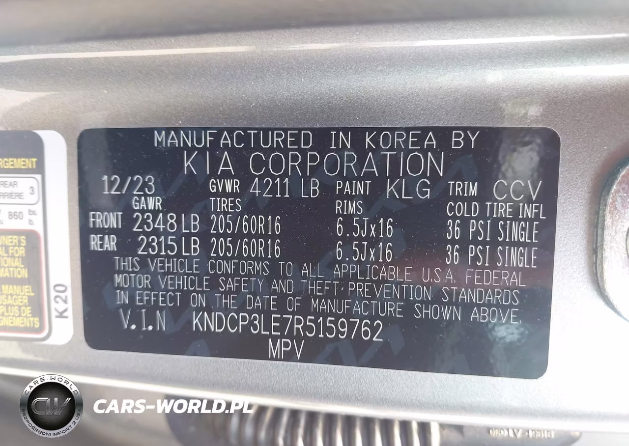 2024 Kia Niro Lx VIN:KNDCP3LE7R5159762 - 9