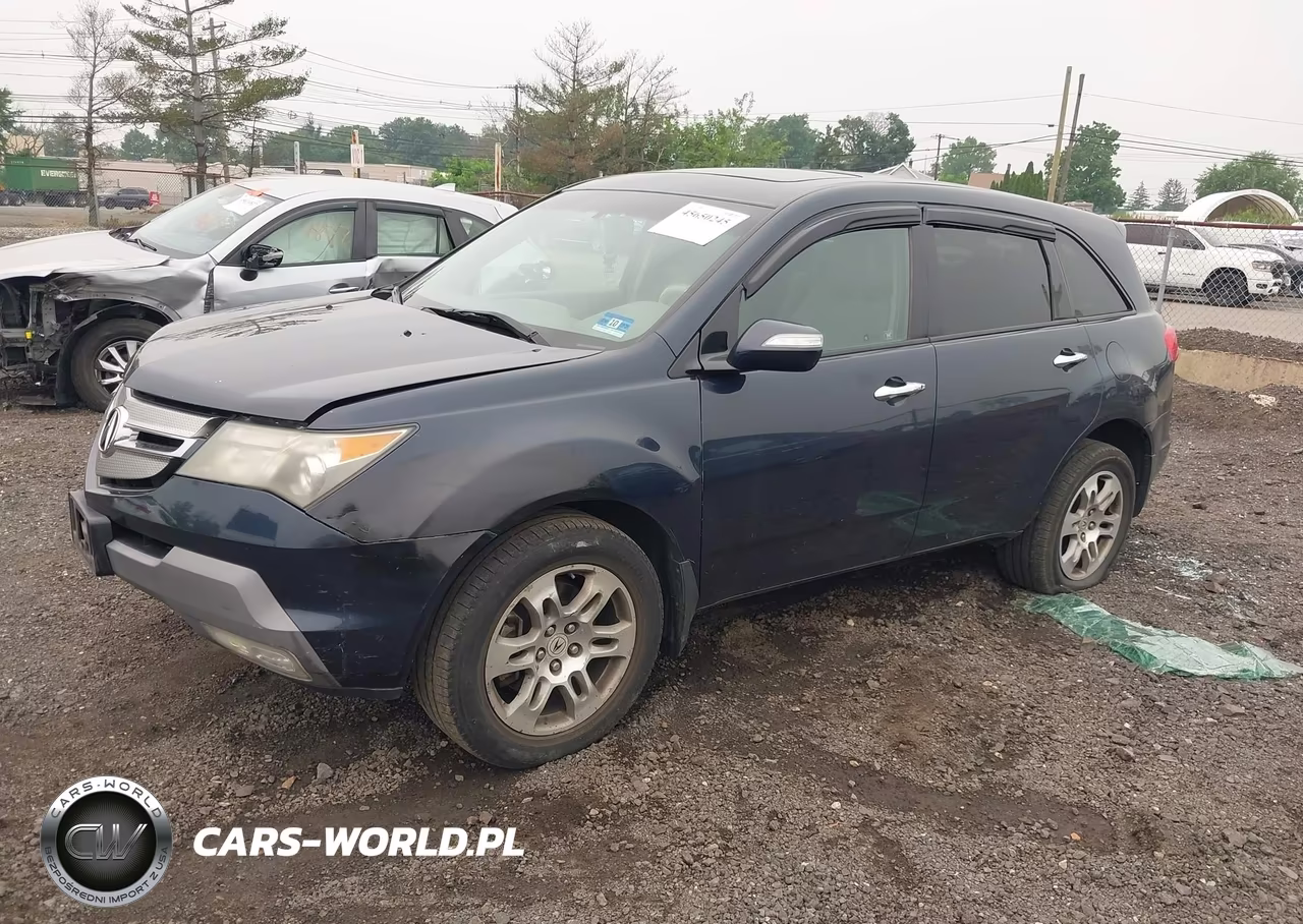 2009 Acura Mdx VIN:2HNYD28239H518180 - 2