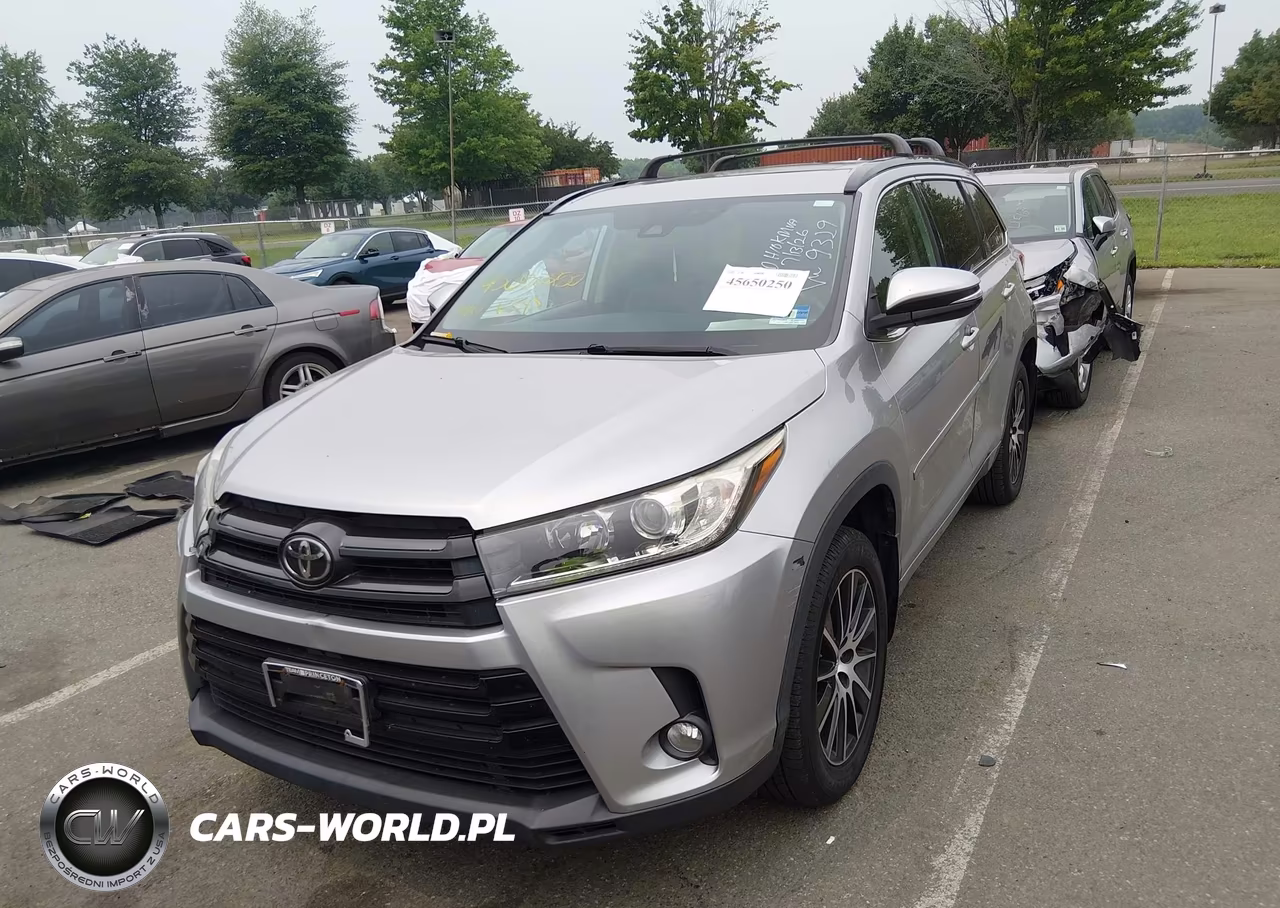 2018 Toyota Highlander Se VIN:5TDJZRFH3JS549329 - 2