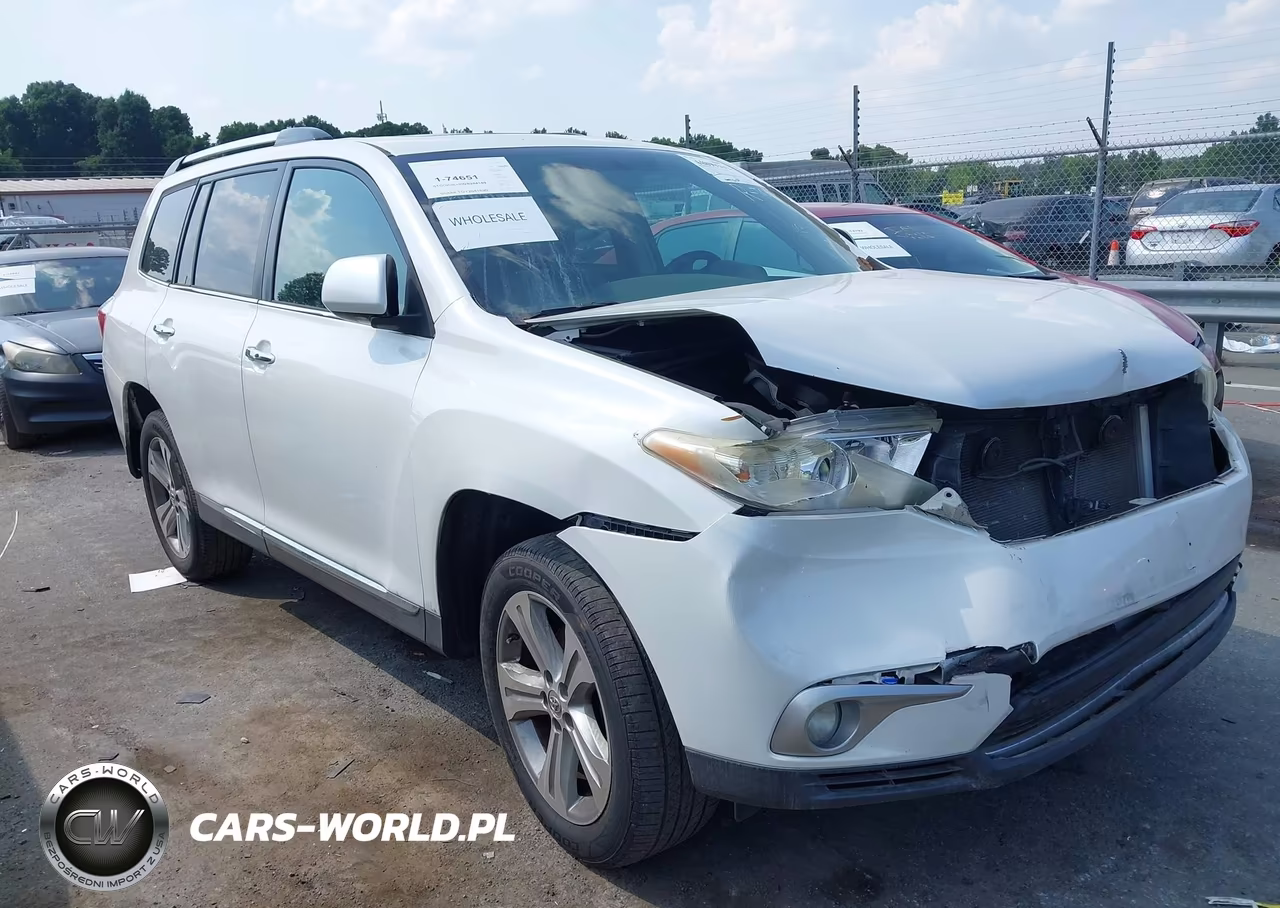 2013 Toyota Highlander Limited V6 – zdjęcie 1 z 16