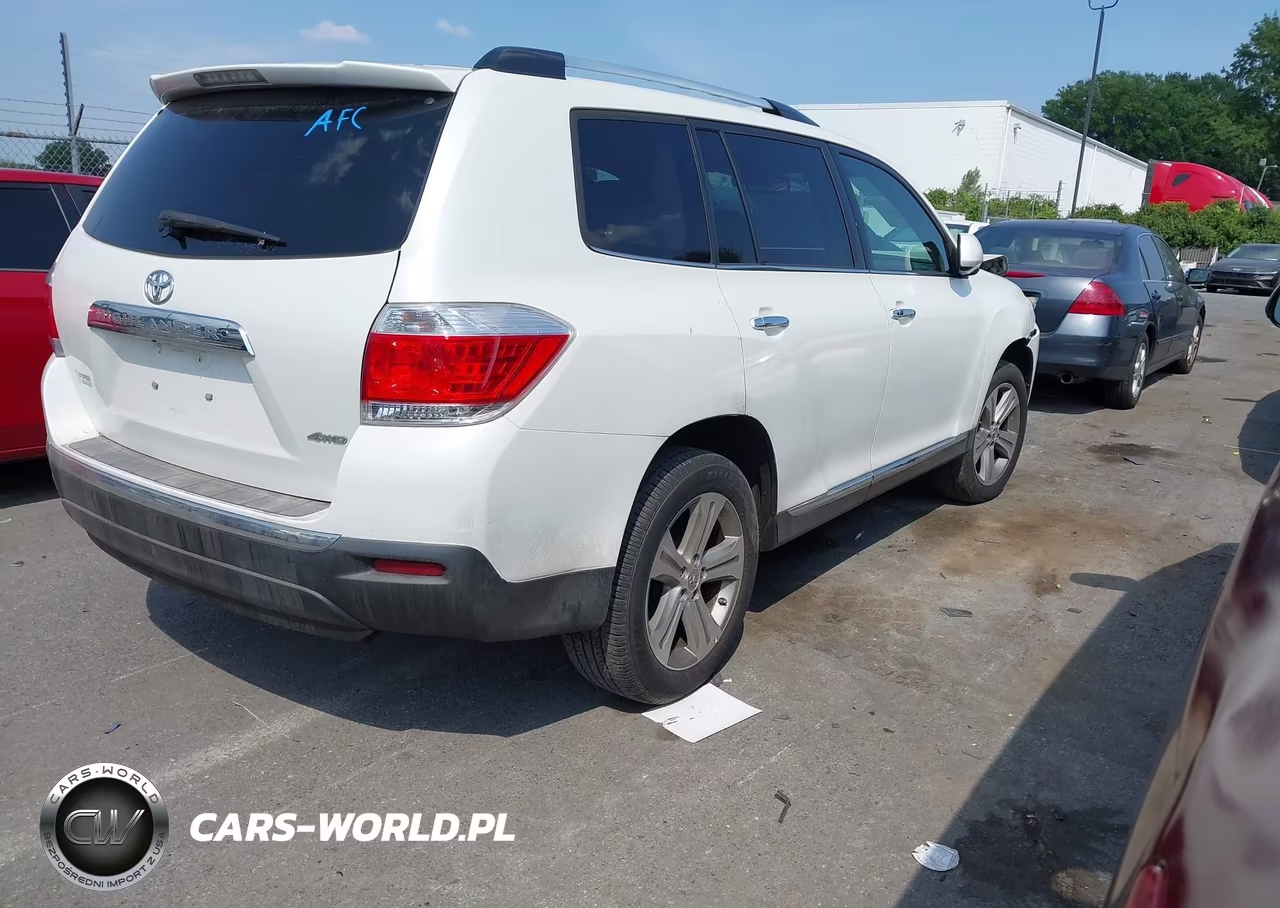 2013 Toyota Highlander Limited V6 VIN:5TDDK3EH6DS264189 - 4