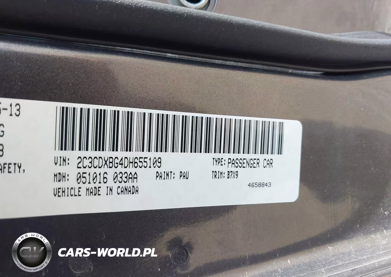 2013 Dodge Charger Se VIN:2C3CDXBG4DH655109 - 9