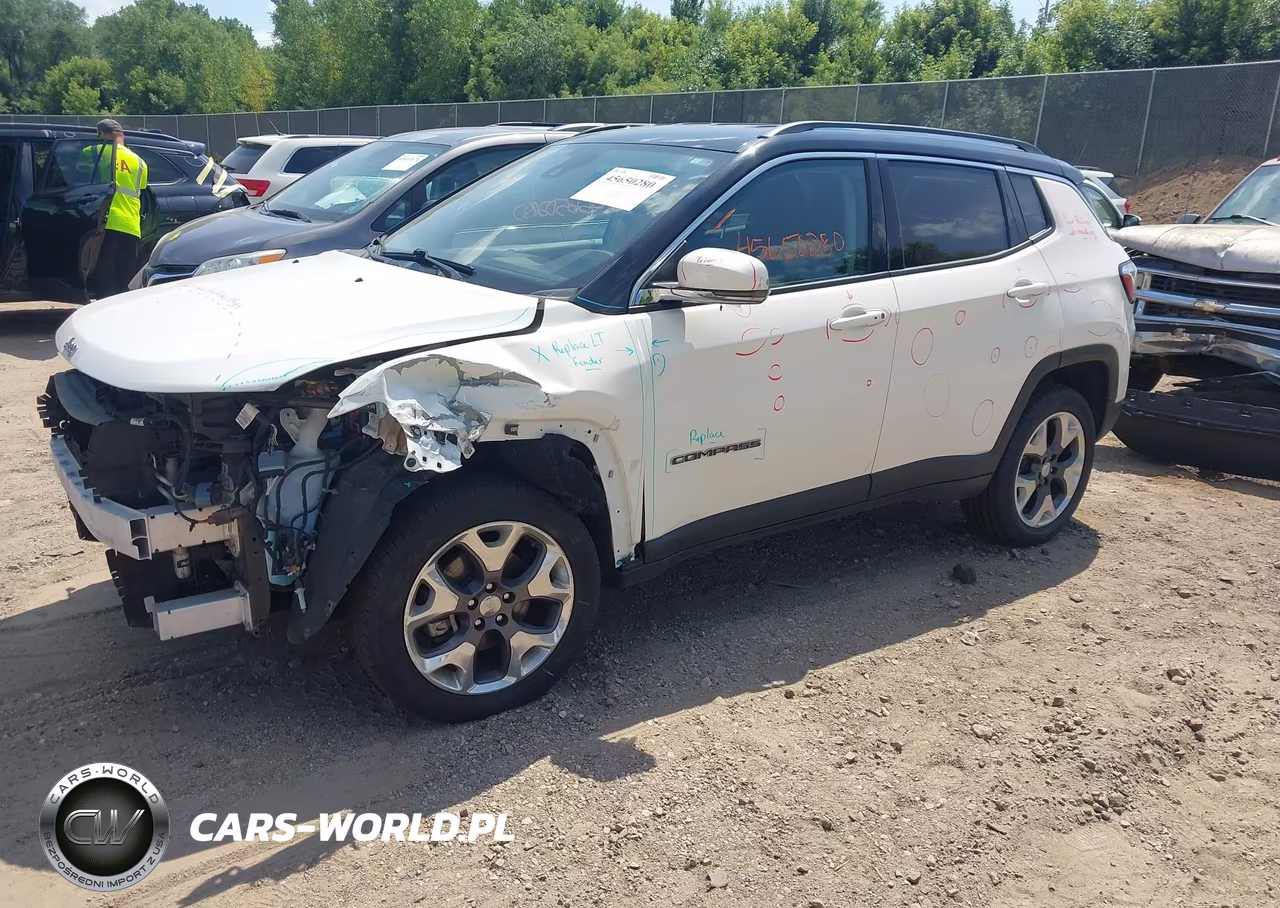 2021 Jeep Compass Limited 4X4 VIN:3C4NJDCB5MT583522 - 2