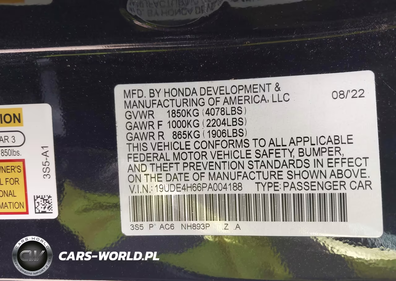 2023 Acura Integra A-Spec Technology VIN:19UDE4H66PA004188 - 9