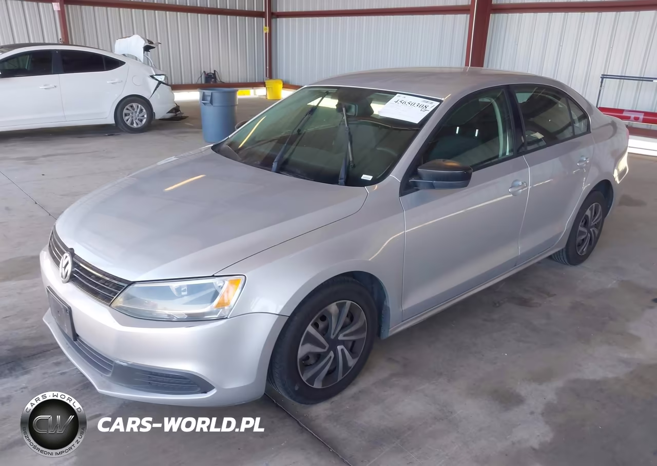 2012 Volkswagen Jetta 2.0L S VIN:3VW2K7AJ8CM462405 - 2