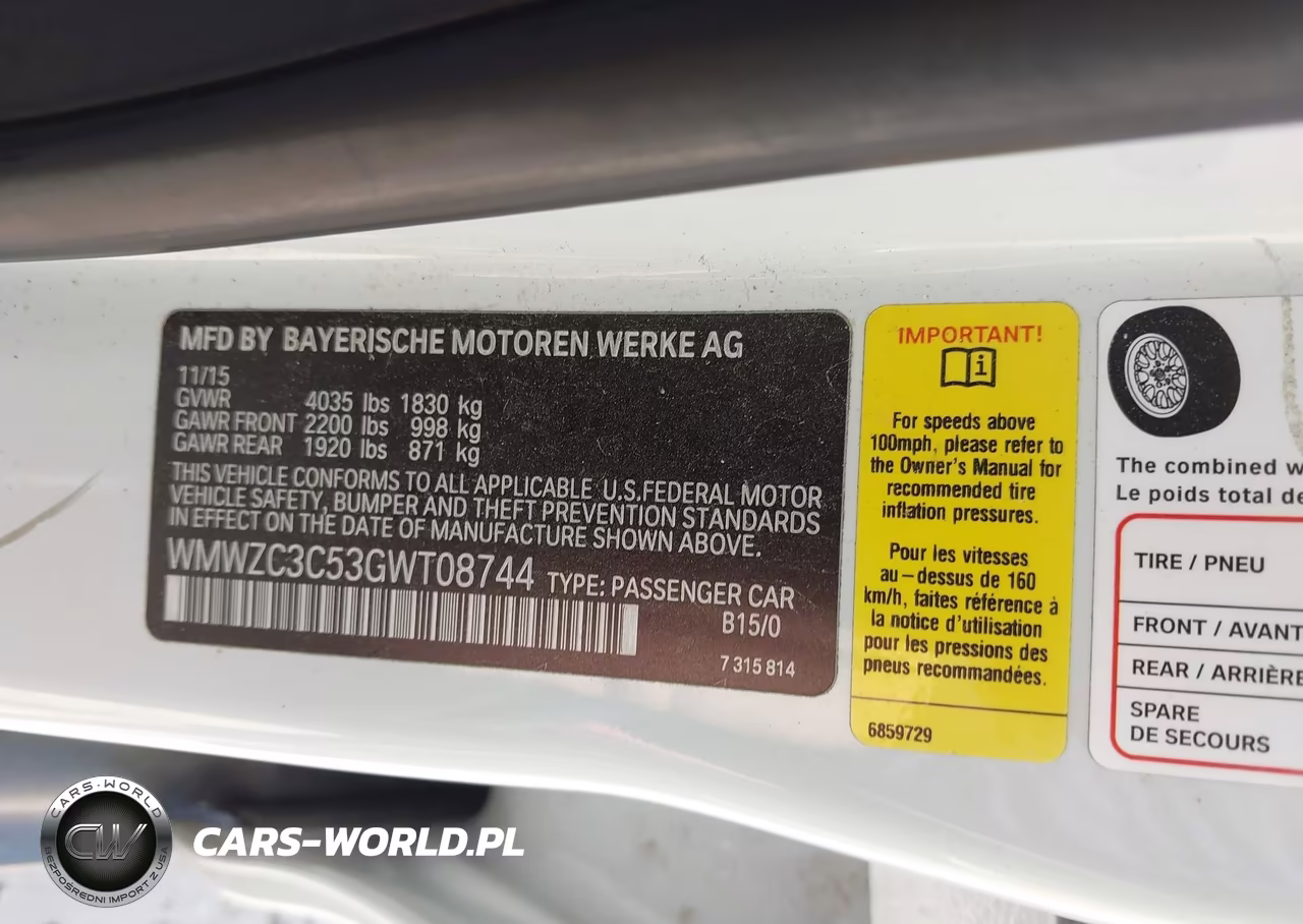 2016 Mini Countryman Cooper S VIN:WMWZC3C53GWT08744 - 9