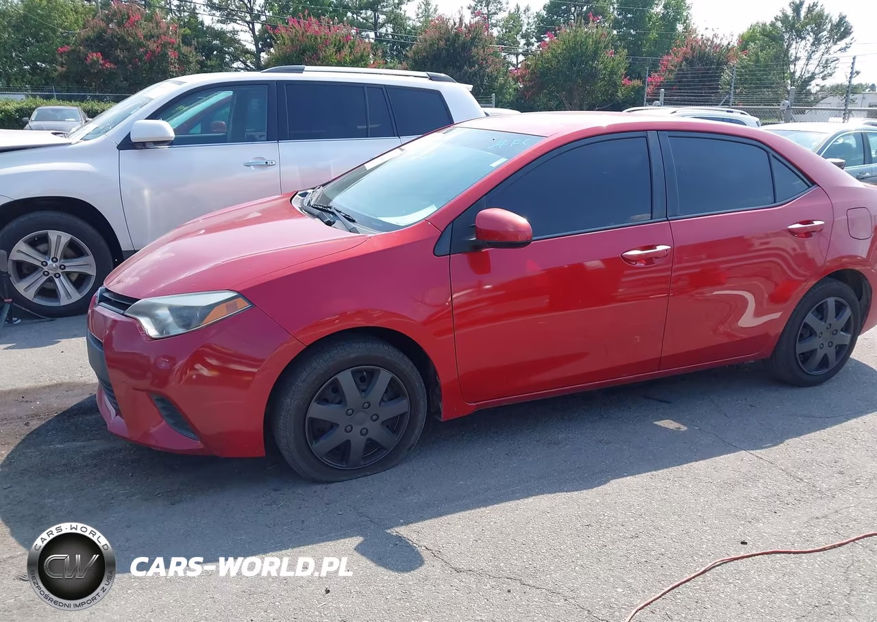 2014 Toyota Corolla Le VIN:5YFBURHE2EP073577 - 2