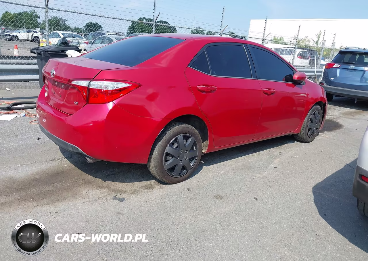 2014 Toyota Corolla Le VIN:5YFBURHE2EP073577 - 4