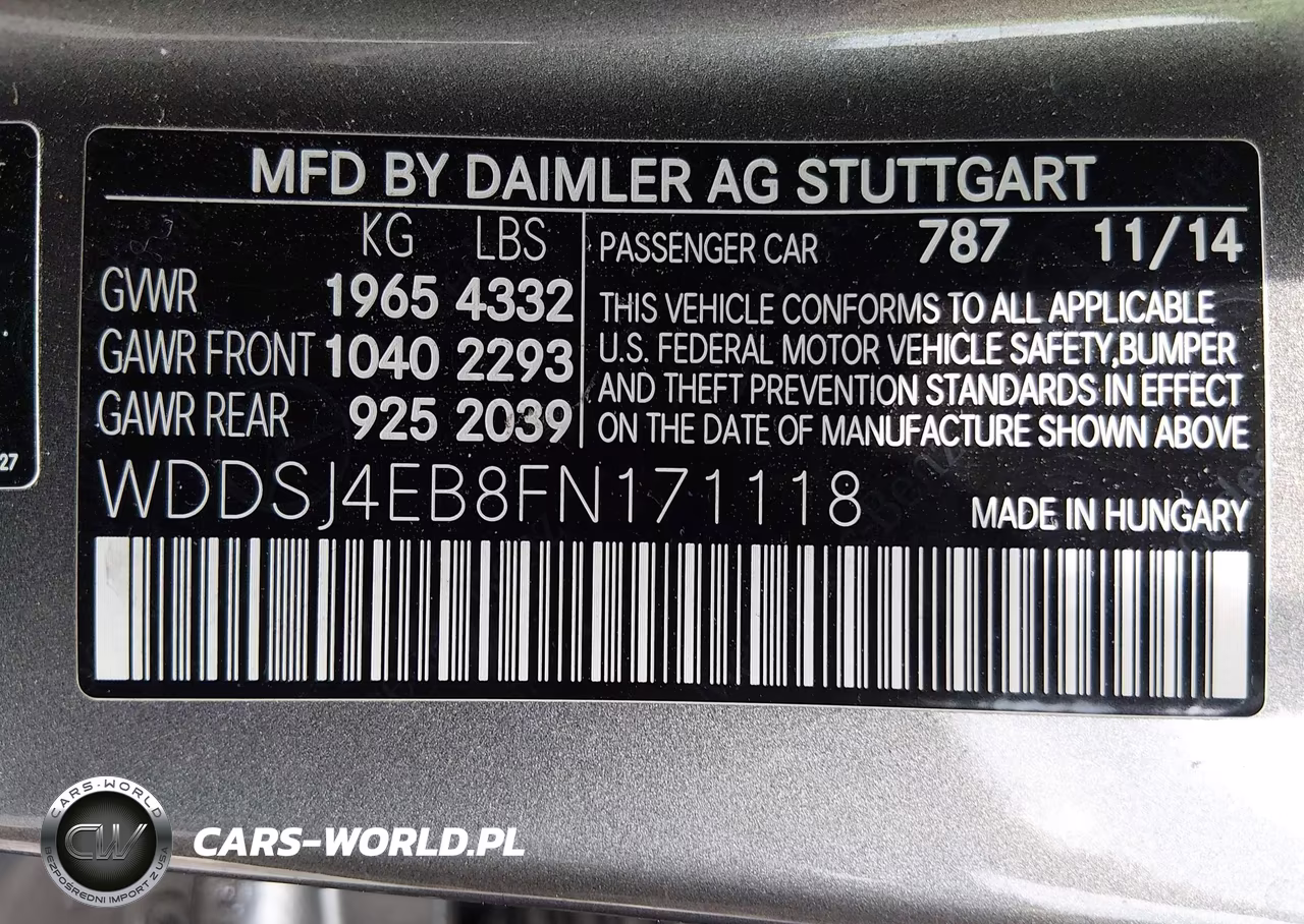 2015 Mercedes-Benz Cla 250 VIN:WDDSJ4EB8FN171118 - 9
