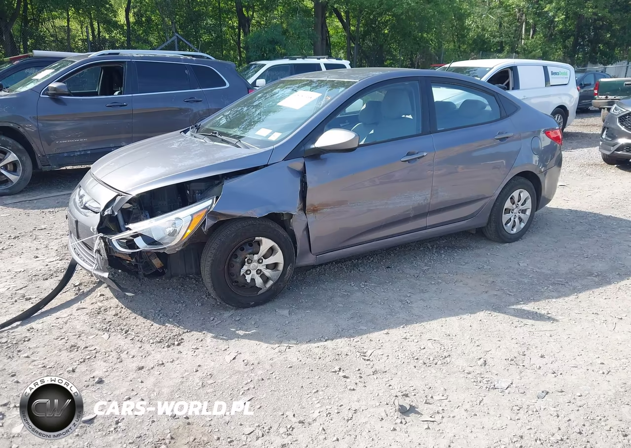 2015 Hyundai Accent Gls VIN:KMHCT4AE0FU930175 - 2