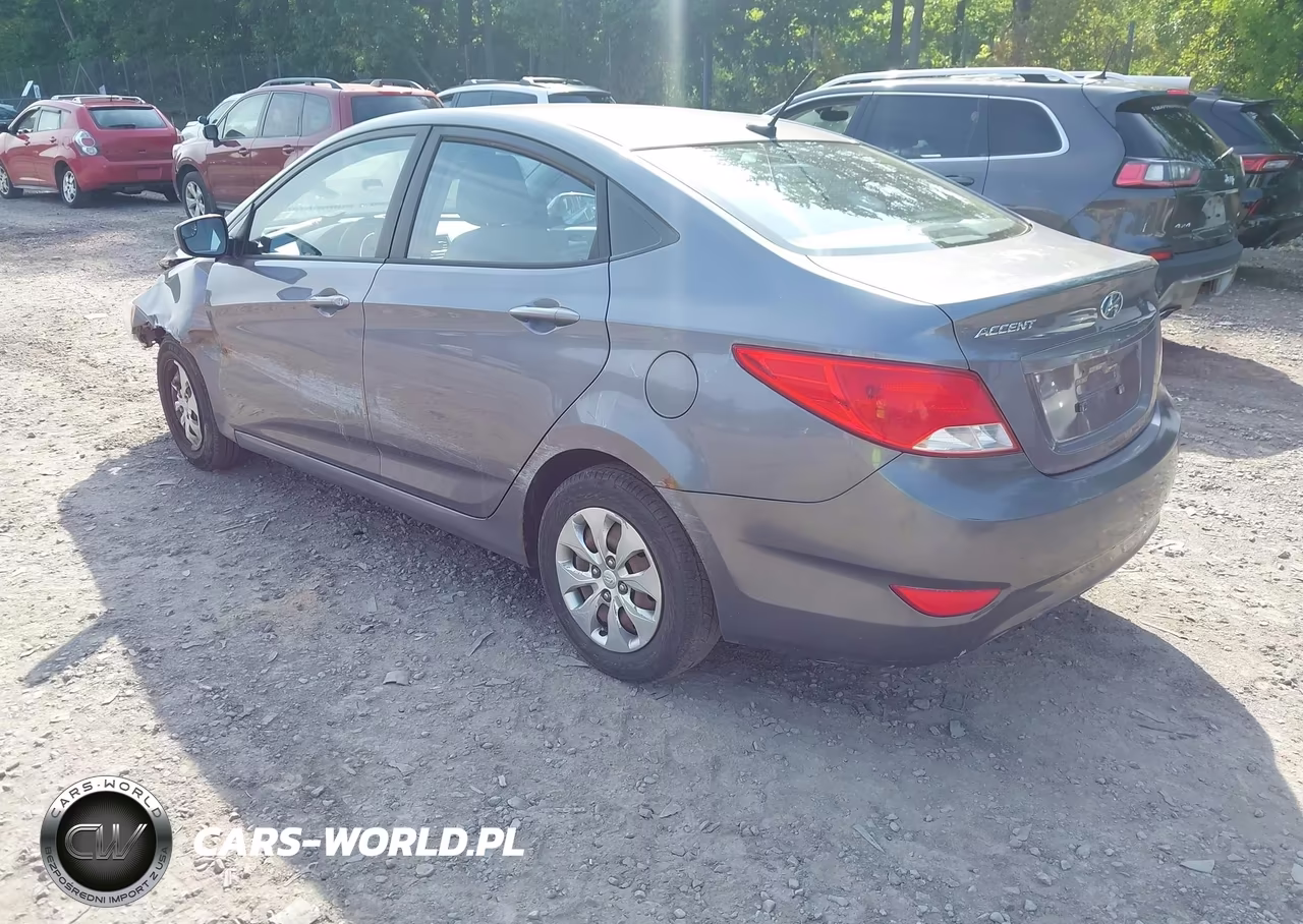 2015 Hyundai Accent Gls VIN:KMHCT4AE0FU930175 - 3