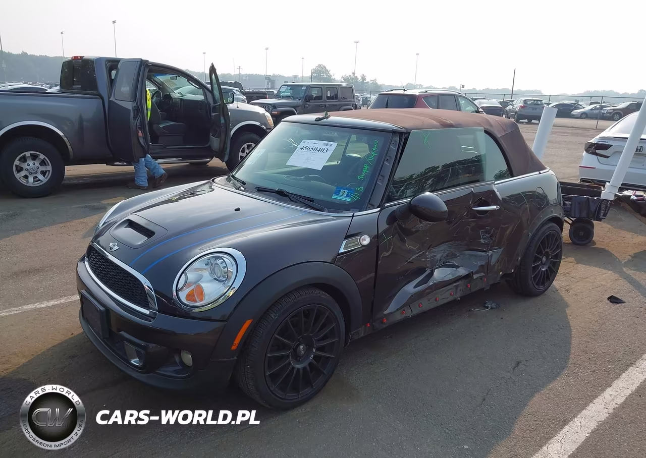 2012 Mini Cooper S VIN:WMWZP3C54CT549857 - 2