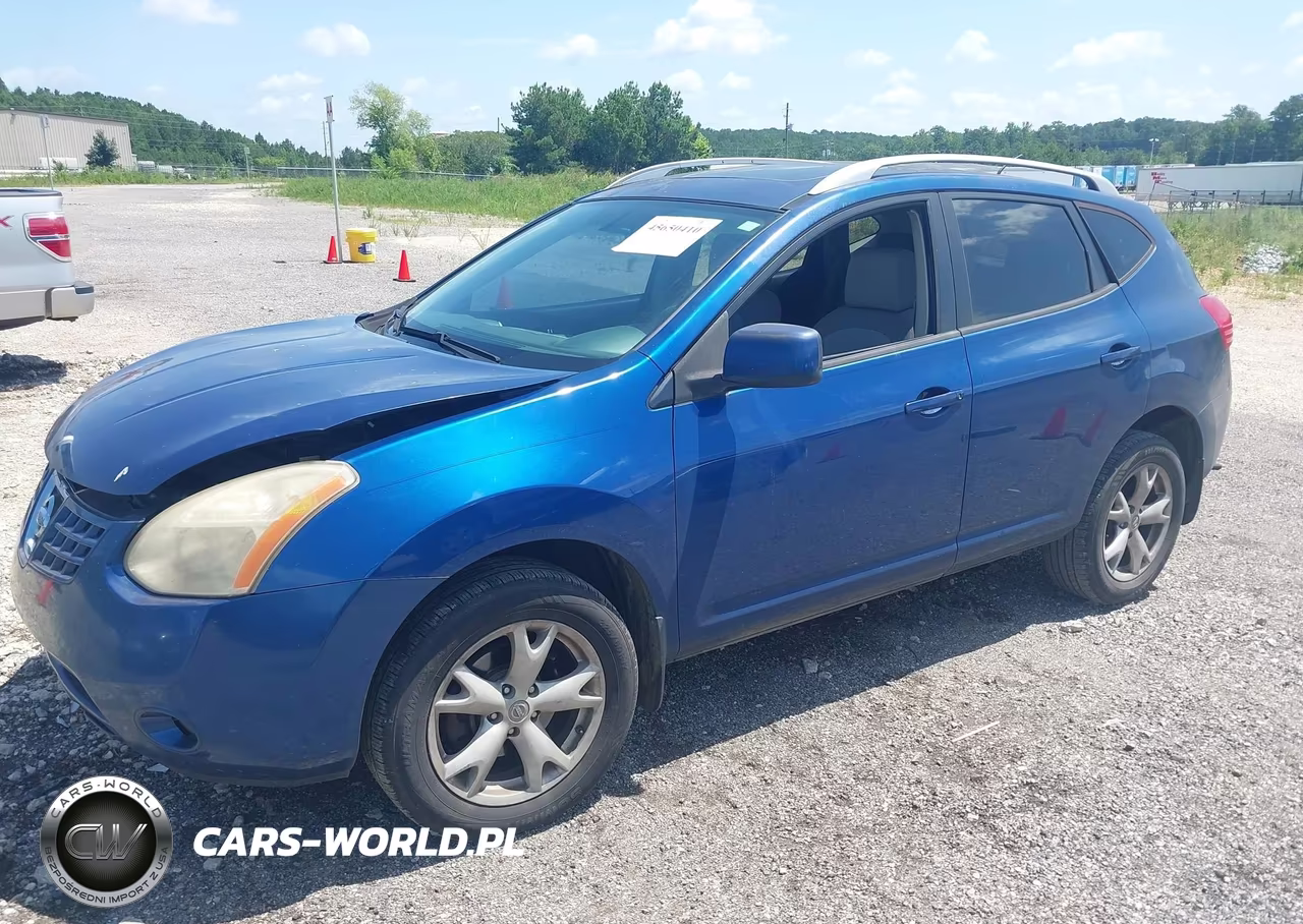 2008 Nissan Rogue Sl VIN:JN8AS58TX8W021767 - 2