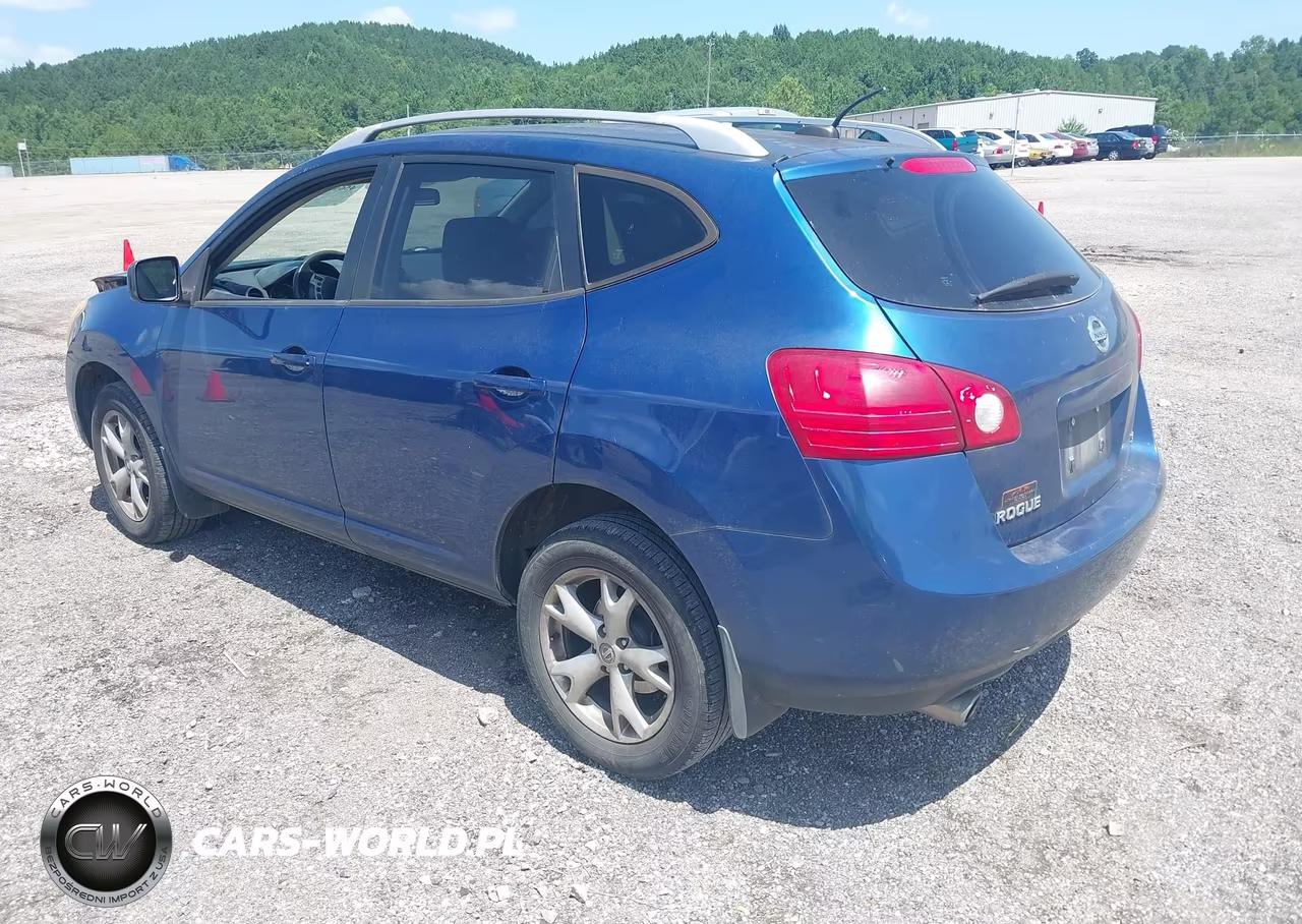 2008 Nissan Rogue Sl VIN:JN8AS58TX8W021767 - 3
