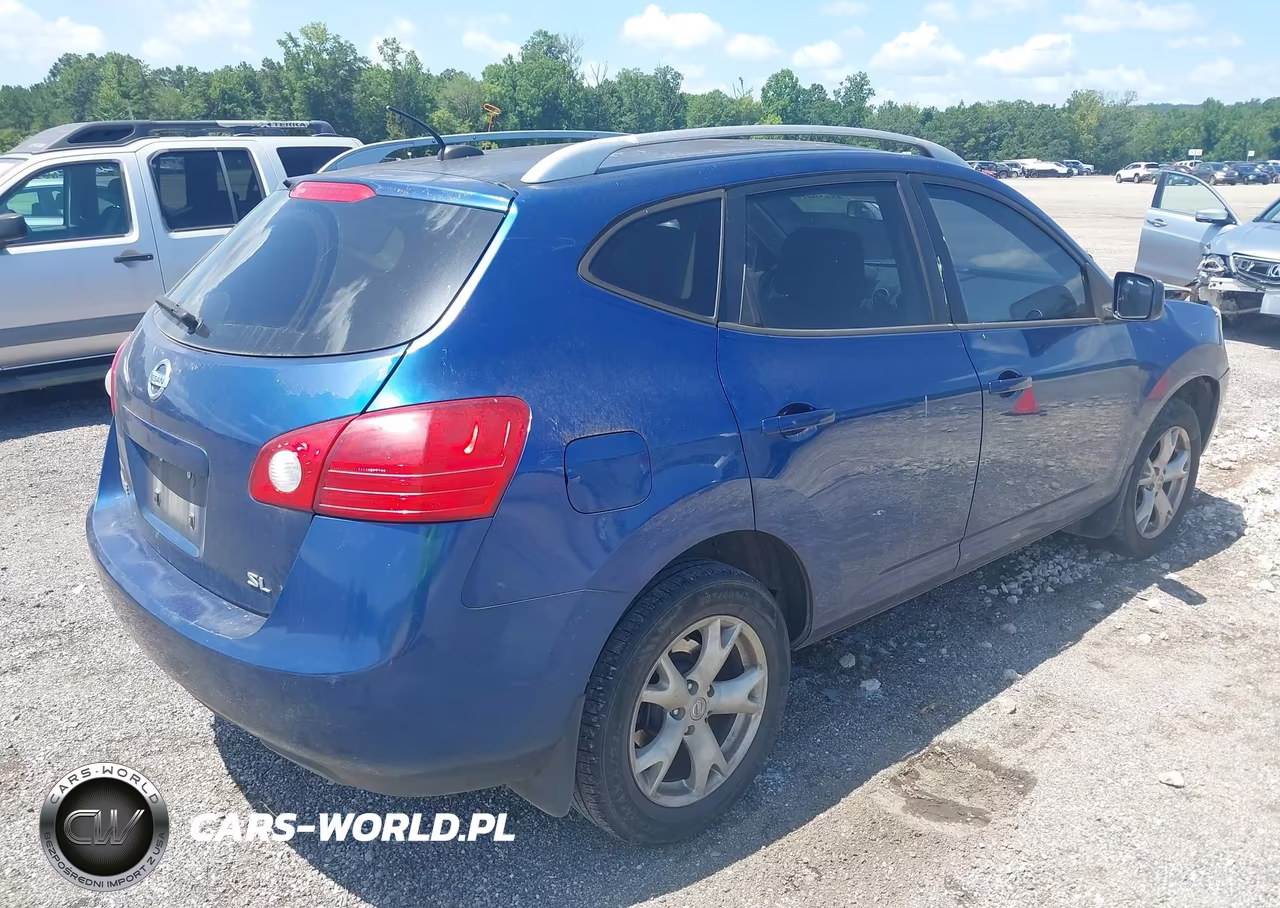 2008 Nissan Rogue Sl VIN:JN8AS58TX8W021767 - 4