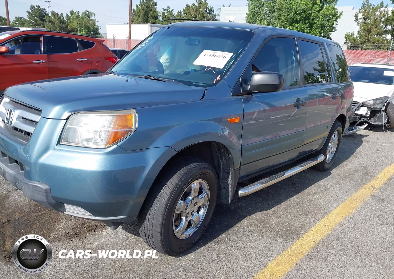 2007 Honda Pilot Lx VIN:5FNYF28137B046198 - 2