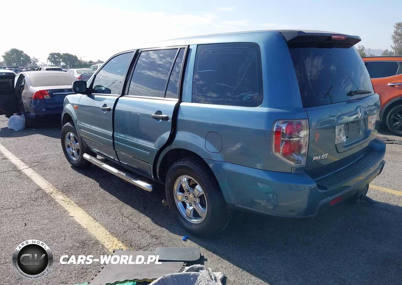 2007 Honda Pilot Lx VIN:5FNYF28137B046198 - 3