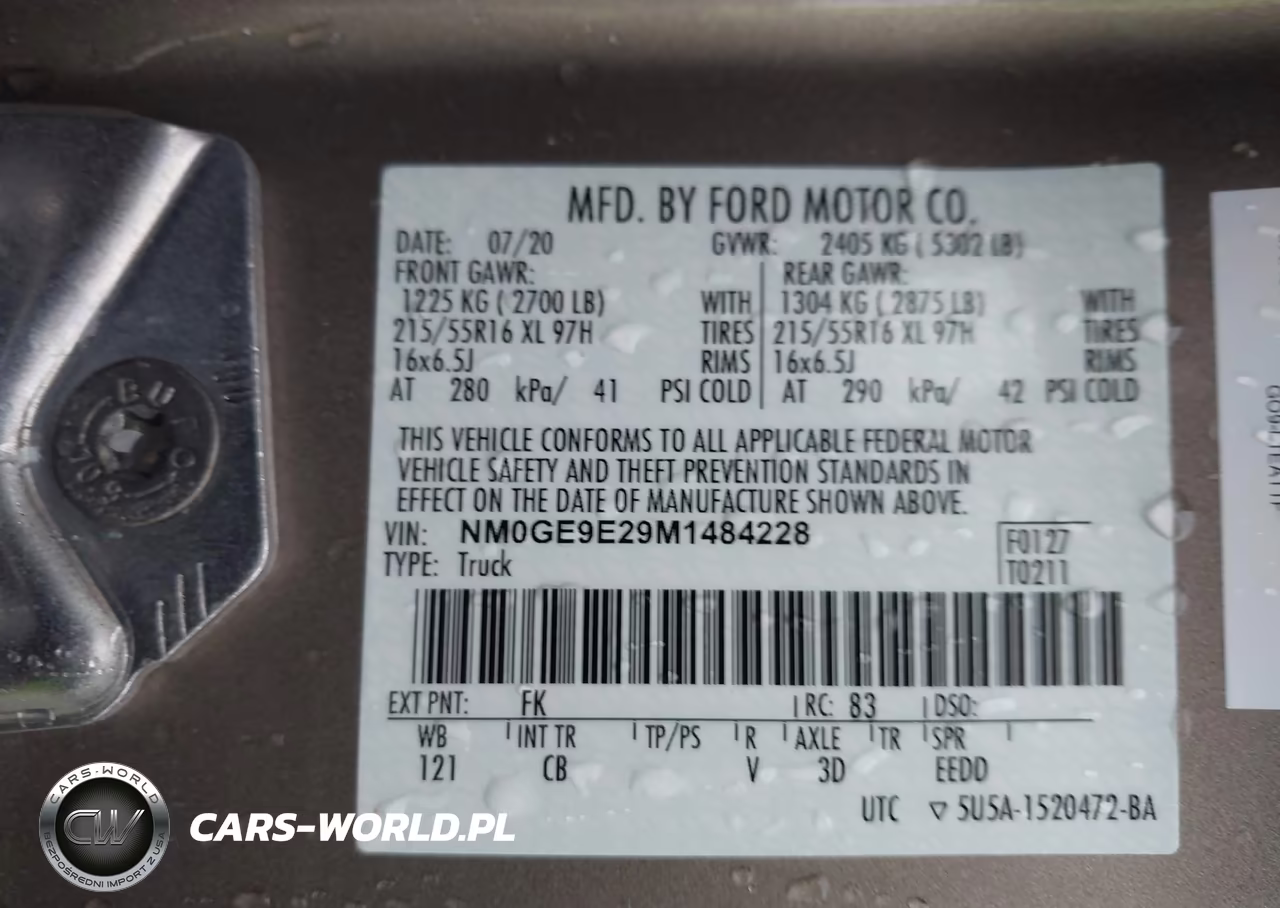 2021 Ford Transit Connect Xl Passenger VIN:NM0GE9E29M1484228 - 9