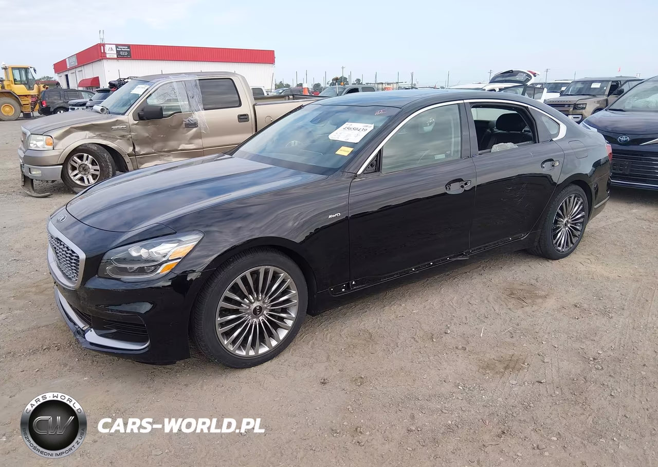 2019 Kia K900 Luxury VIN:KNAS24J62K6009969 - 2