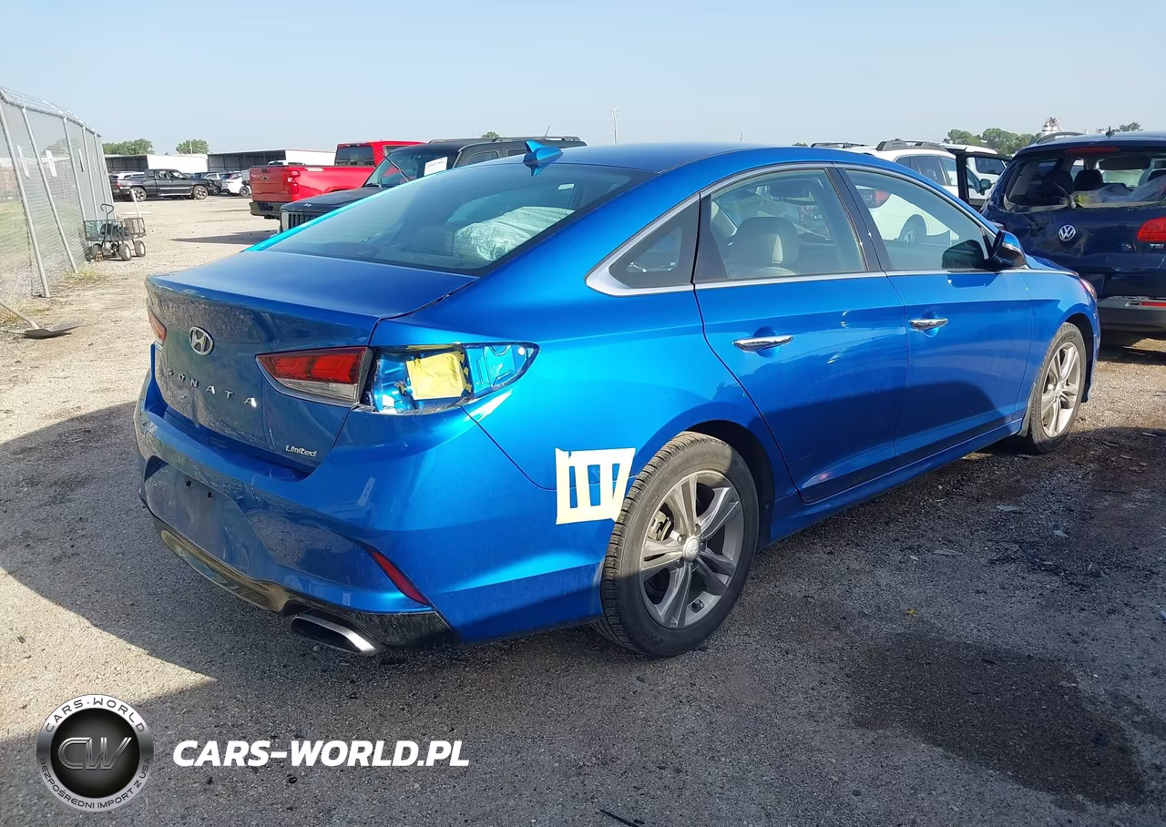 2019 Hyundai Sonata Limited VIN:5NPE34AF3KH784123 - 4