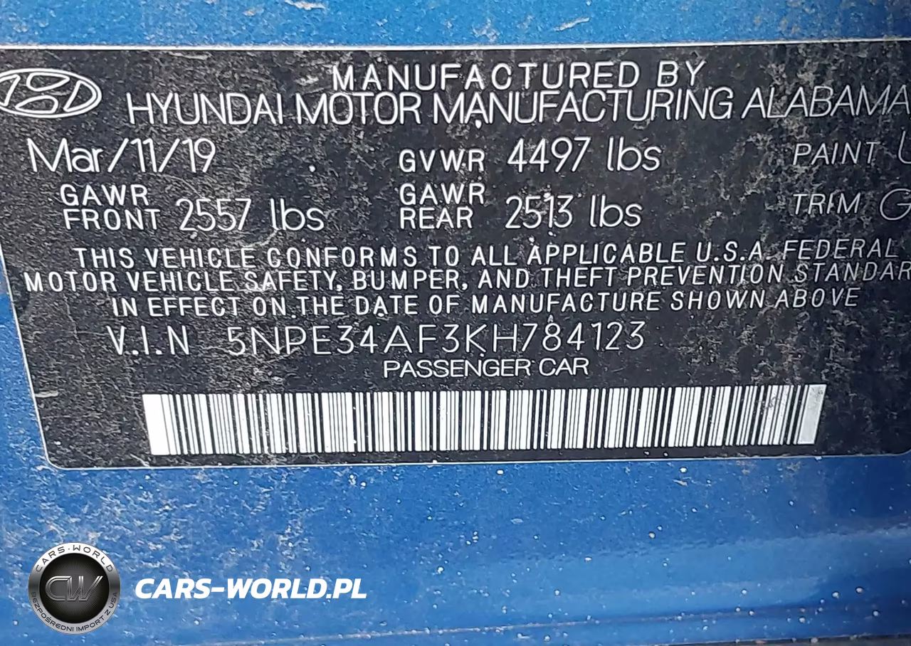 2019 Hyundai Sonata Limited VIN:5NPE34AF3KH784123 - 9