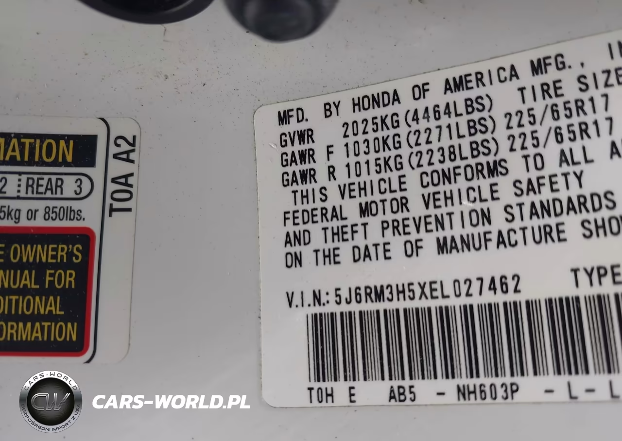 2014 Honda Cr-V Ex VIN:5J6RM3H5XEL027462 - 9