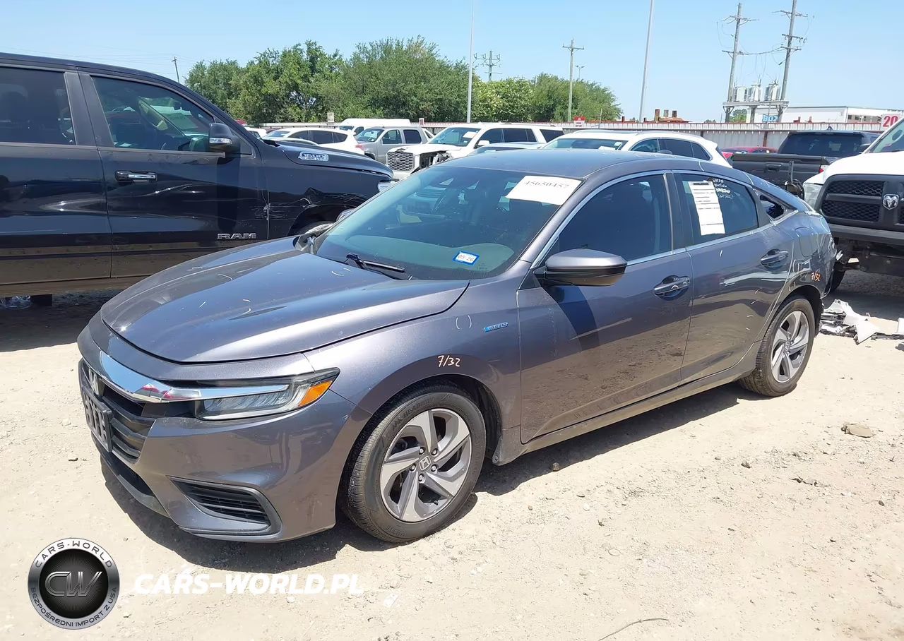 2020 Honda Insight Ex VIN:19XZE4F54LE011842 - 2