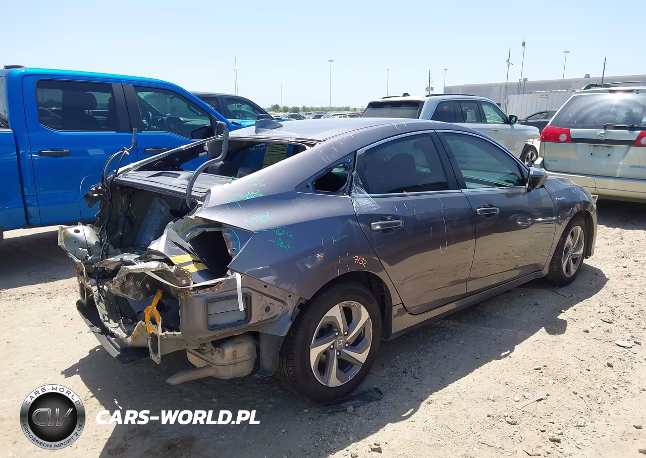 2020 Honda Insight Ex VIN:19XZE4F54LE011842 - 4