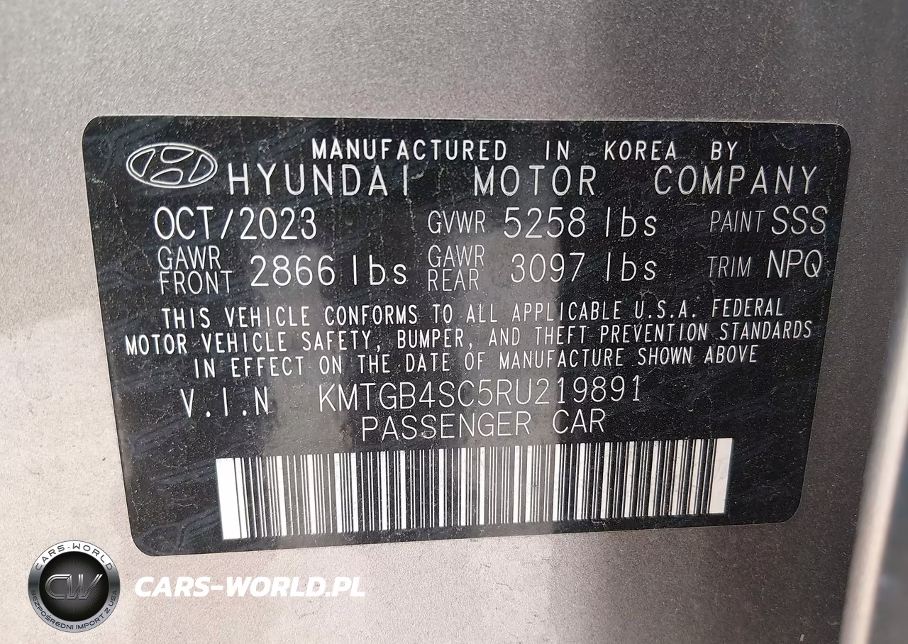 2024 Genesis G80 2.5T Awd VIN:KMTGB4SC5RU219891 - 9