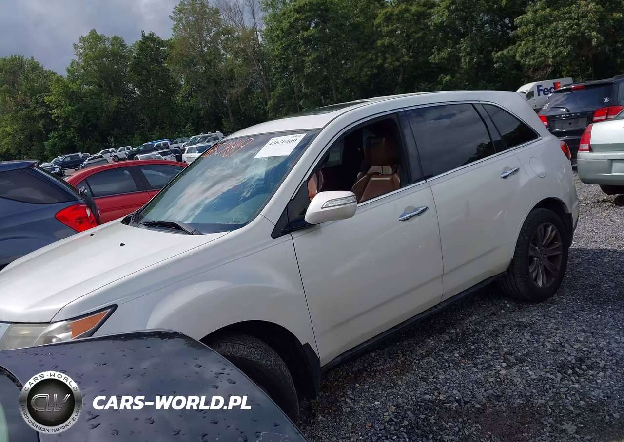 2011 Acura Mdx Advance Package VIN:2HNYD2H78BH512456 - 2