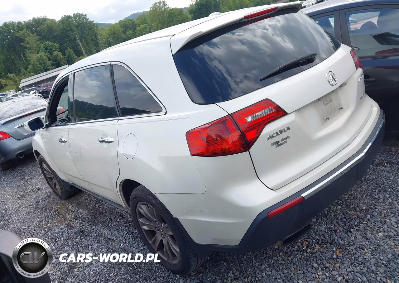 2011 Acura Mdx Advance Package VIN:2HNYD2H78BH512456 - 3