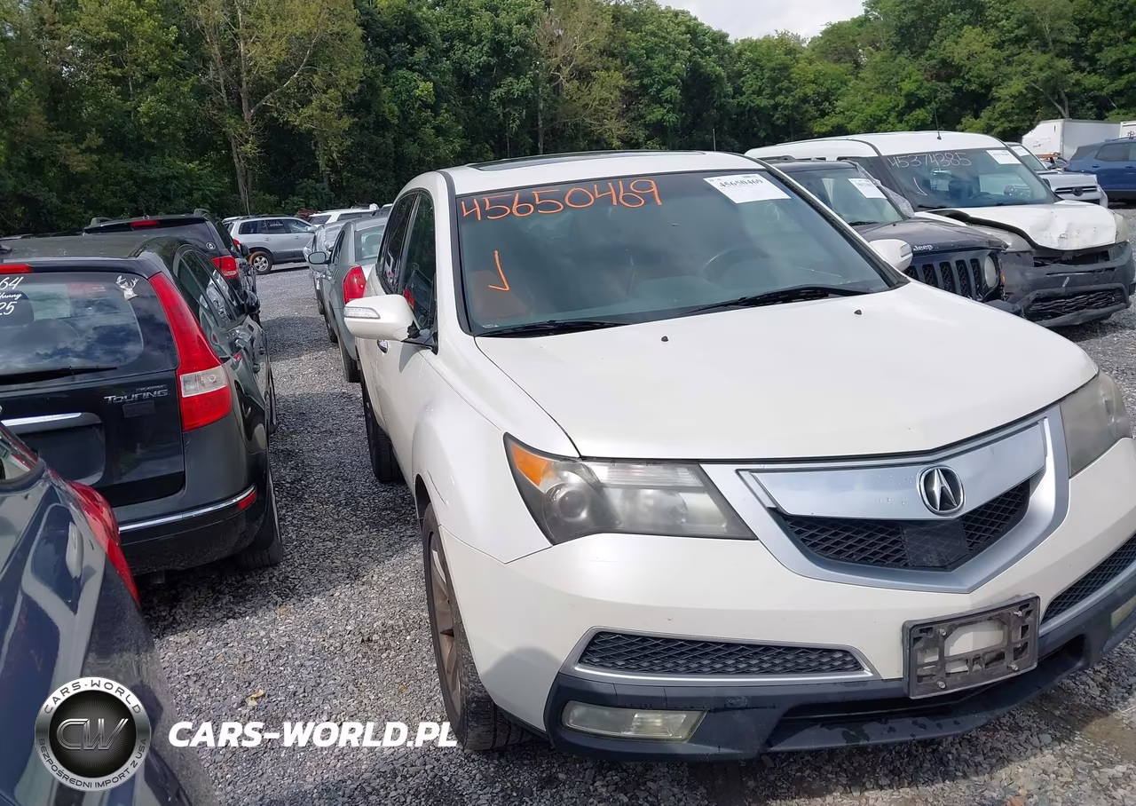 2011 Acura Mdx Advance Package VIN:2HNYD2H78BH512456 - 6
