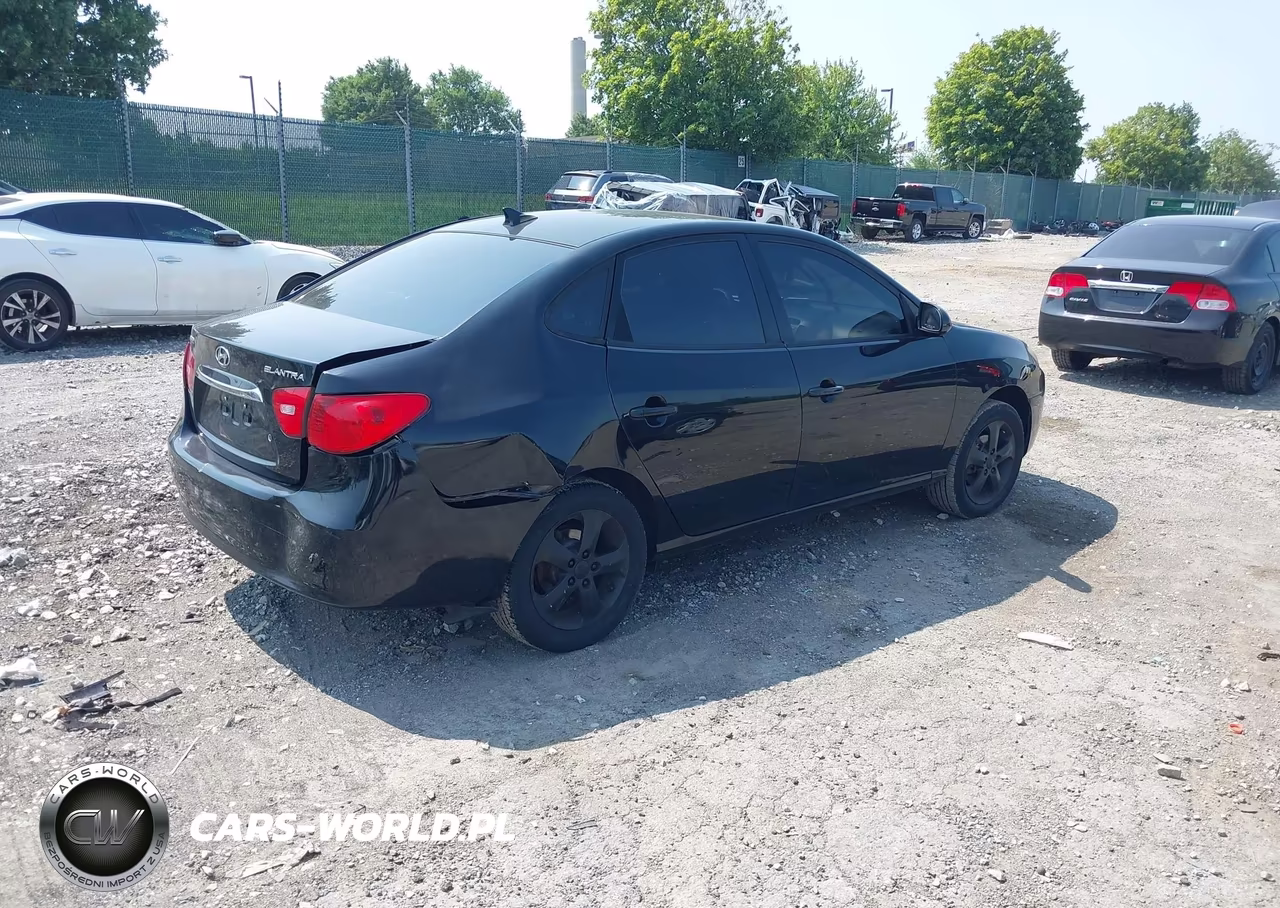 2010 Hyundai Elantra Se VIN:KMHDU4AD7AU847490 - 4