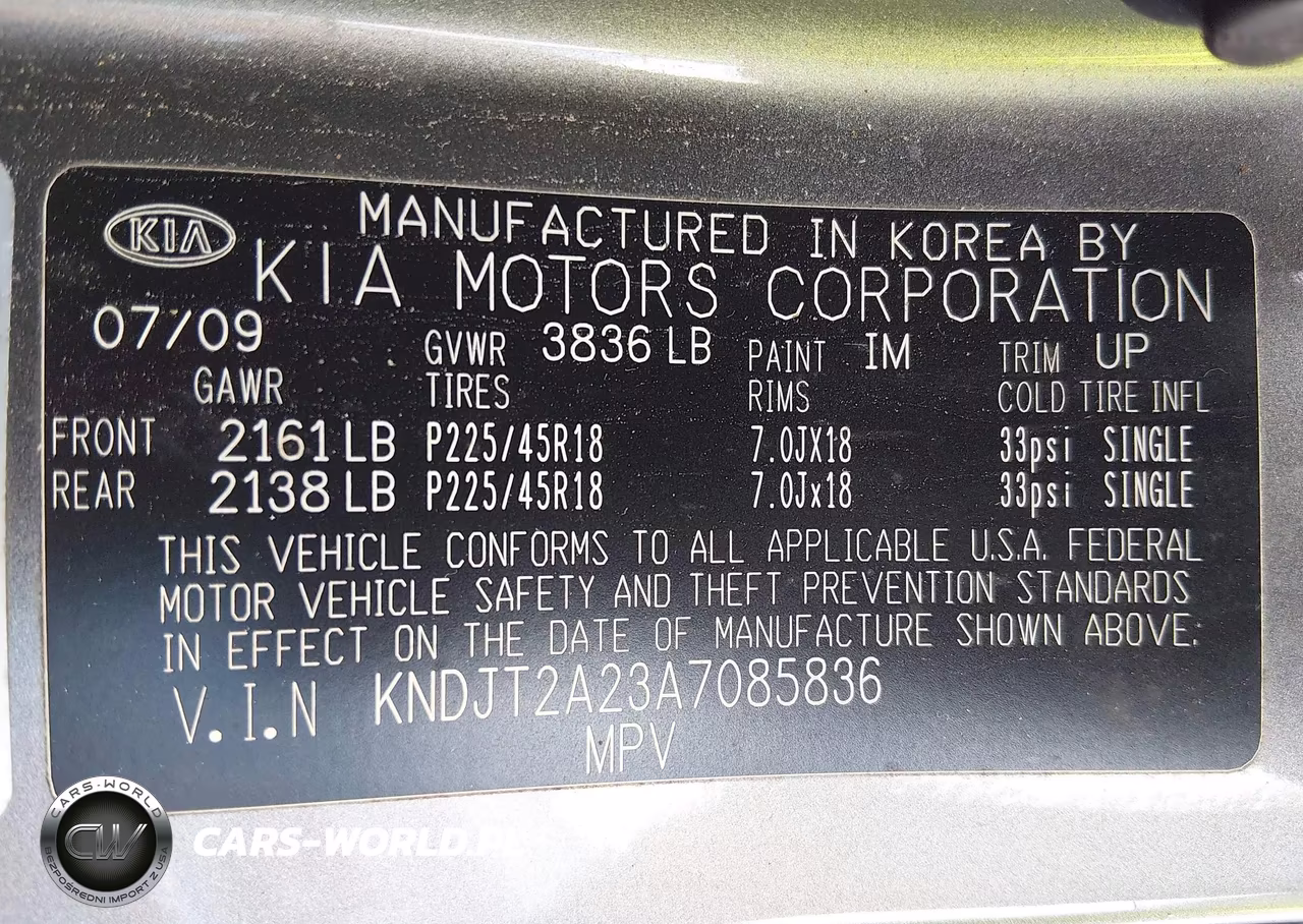 2010 Kia Soul ! VIN:KNDJT2A23A7085836 - 9