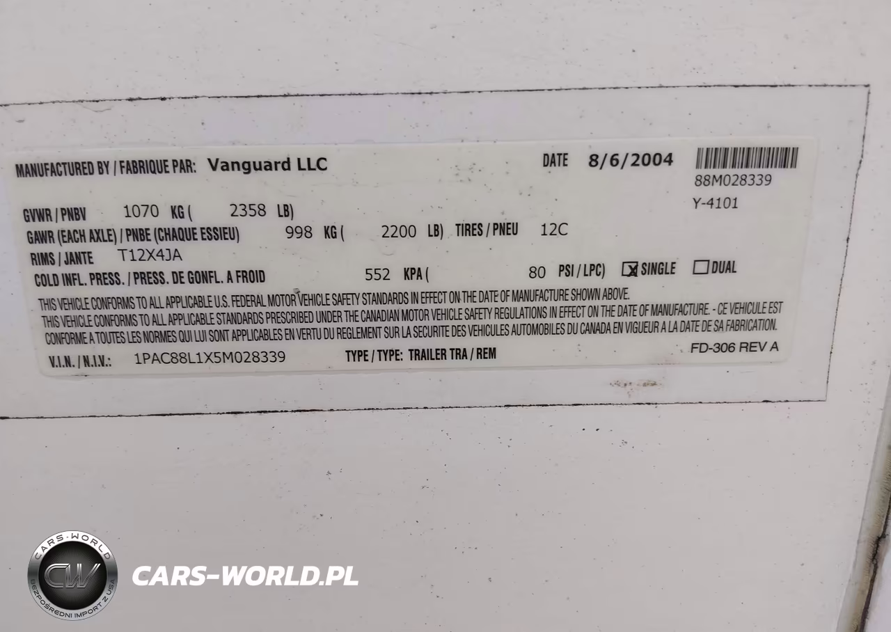 2005 Palomino Other VIN:1PAC88L1X5M028339 - 9