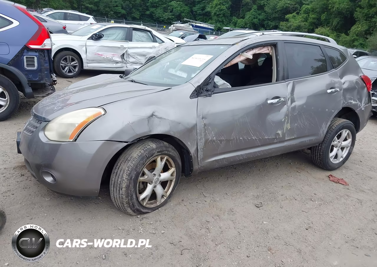2010 Nissan Rogue Sl VIN:JN8AS5MV8AW613035 - 2