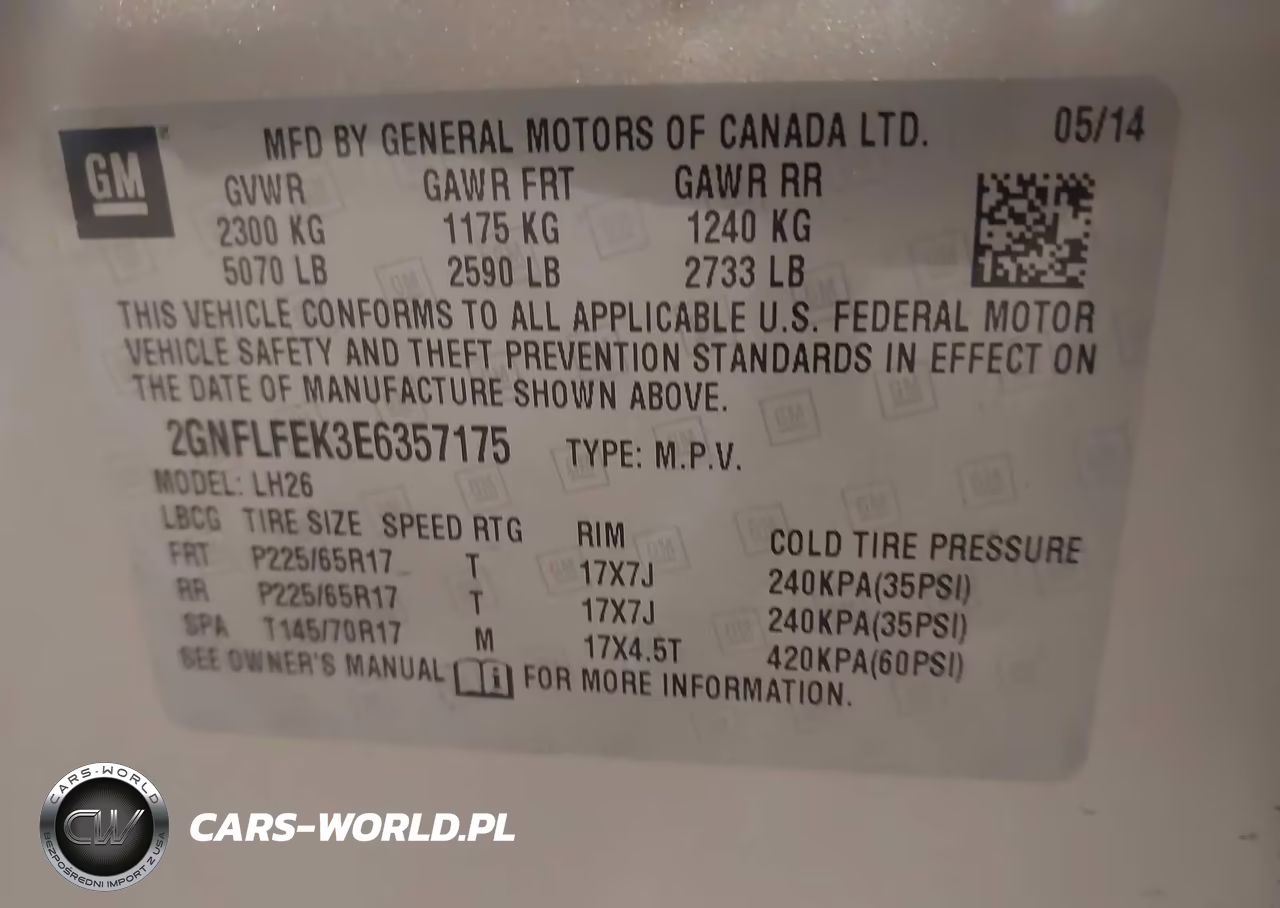 2014 Chevrolet Equinox 1Lt VIN:2GNFLFEK3E6357175 - 9