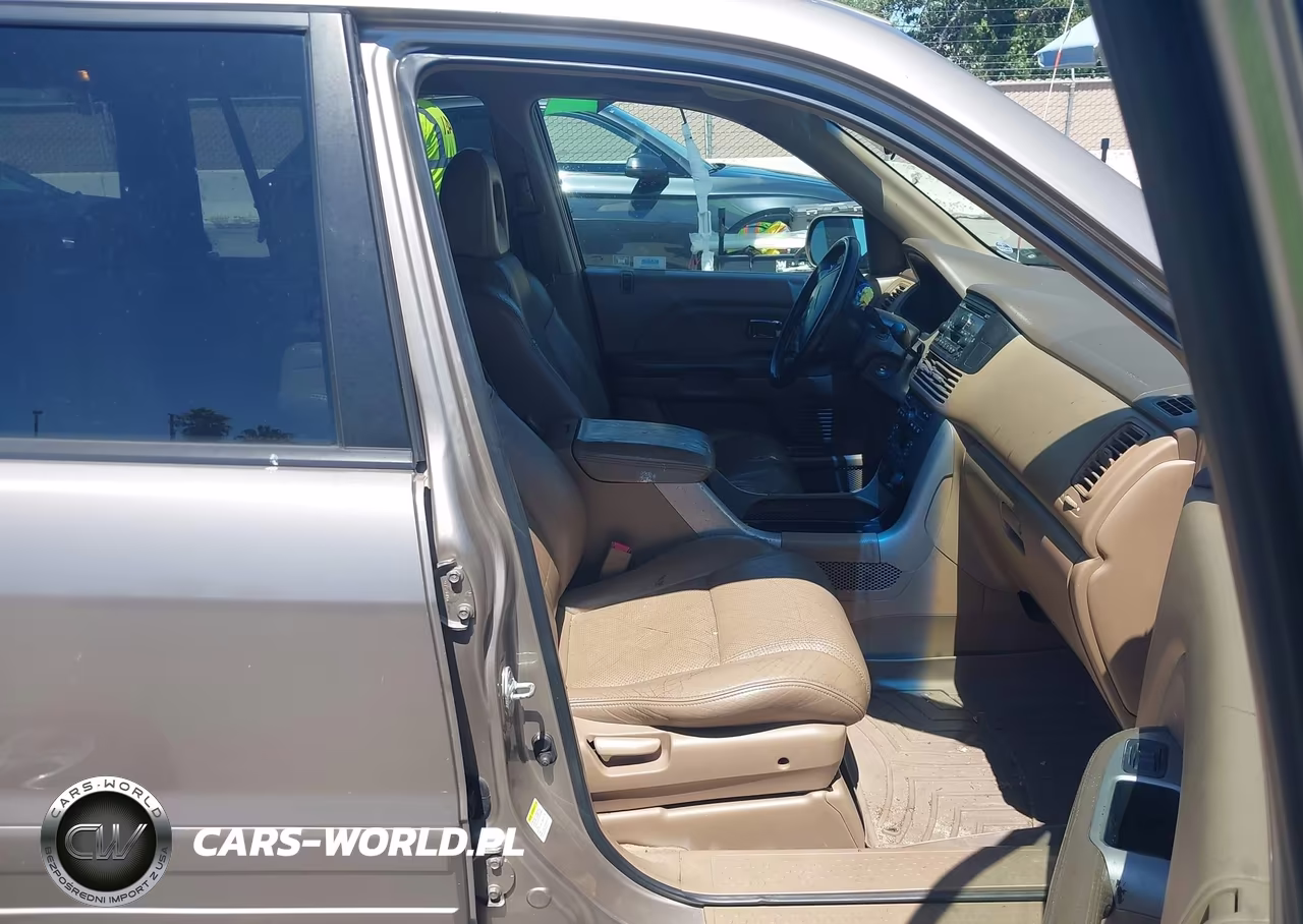 2004 Honda Pilot Ex-L VIN:2HKYF18524H558545 - 5