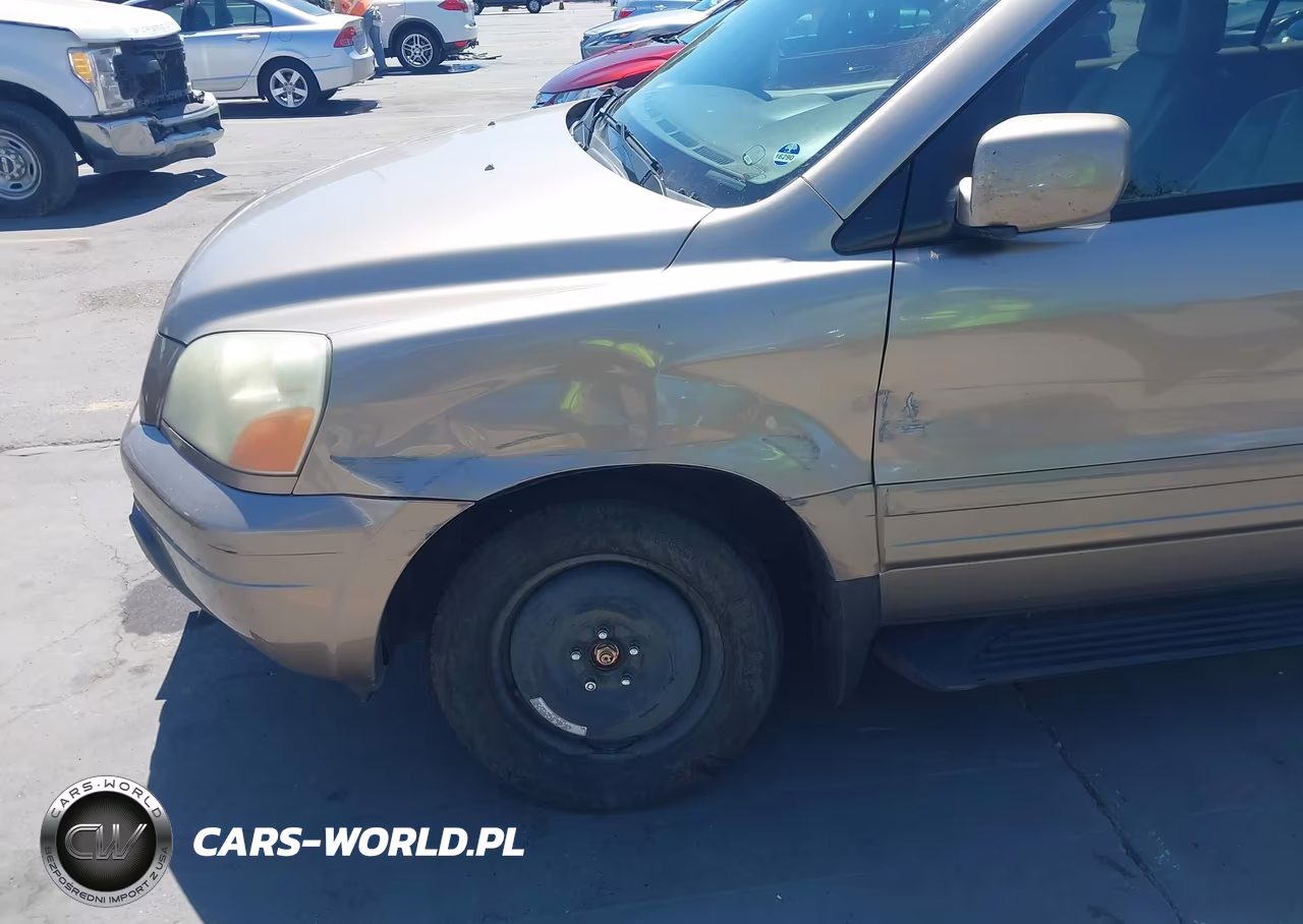2004 Honda Pilot Ex-L VIN:2HKYF18524H558545 - 6
