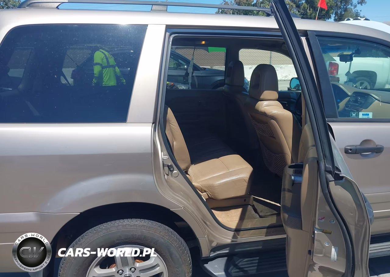 2004 Honda Pilot Ex-L VIN:2HKYF18524H558545 - 8